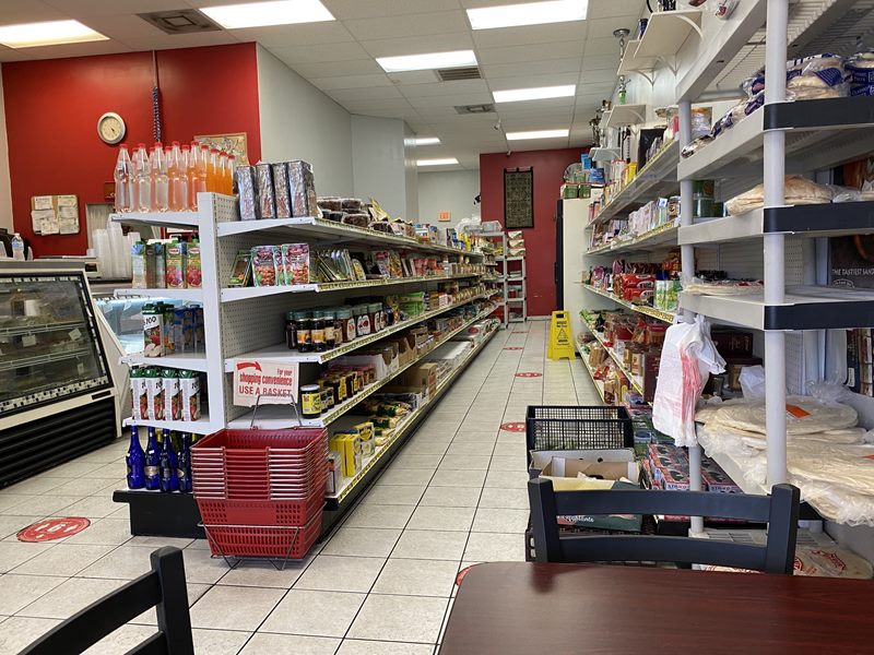 Cedar Halal Food & Grill interior